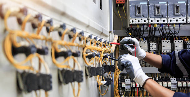 Professional Electrician technician working in Meyers, CA